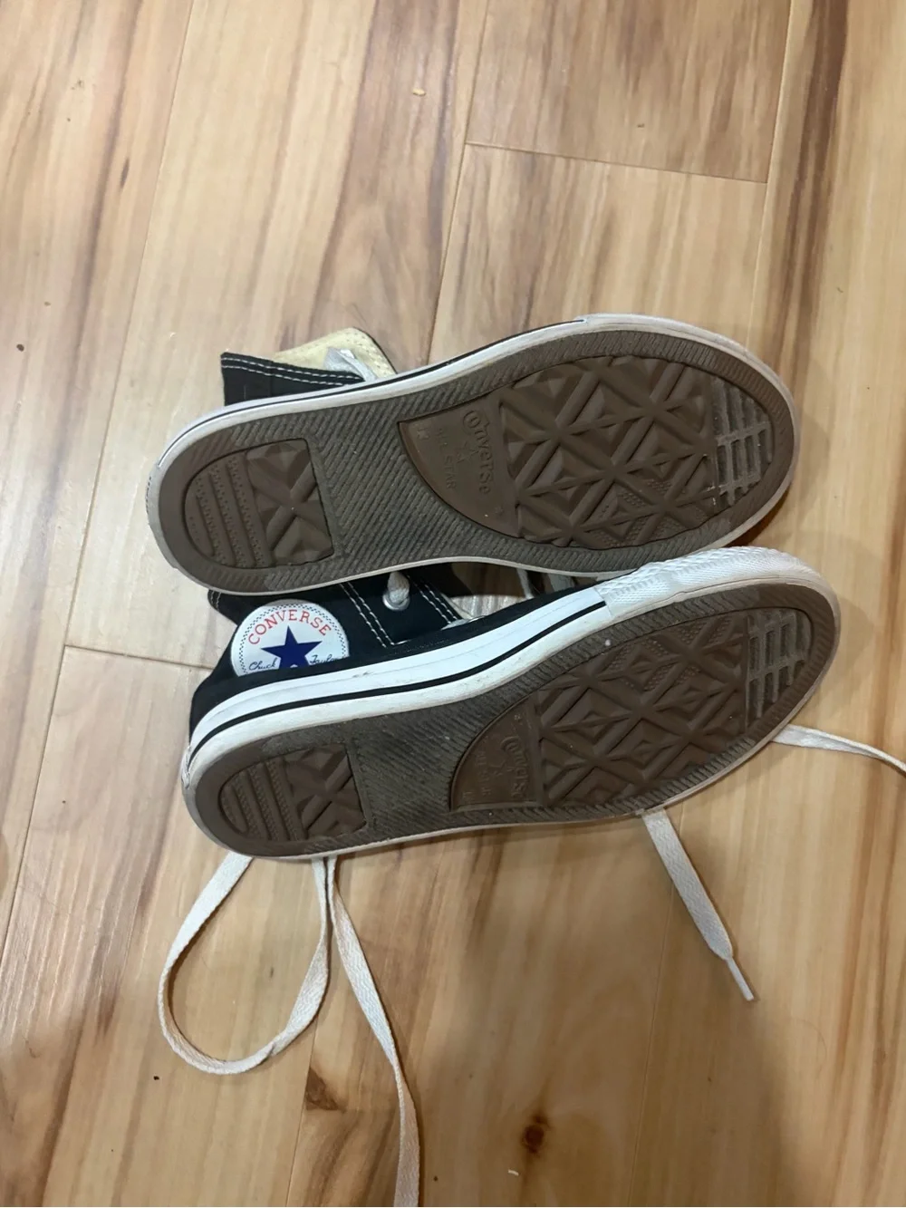 Converse Kids' Classic Black High-Top Sneakers - US Youth Size 13